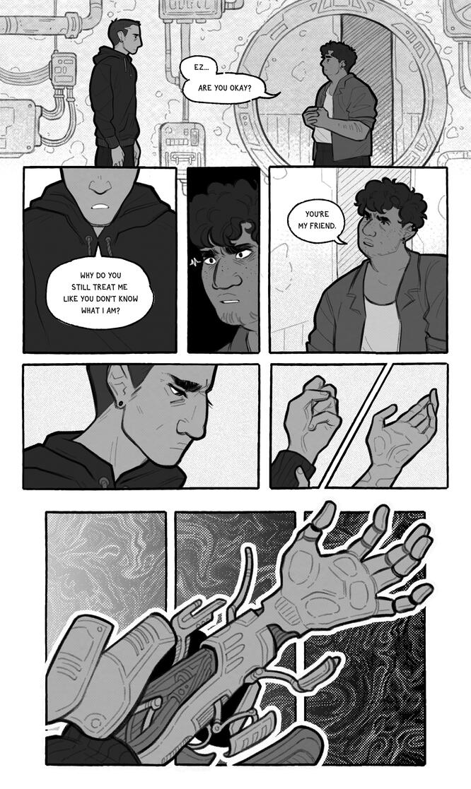 Original comic page (2024).