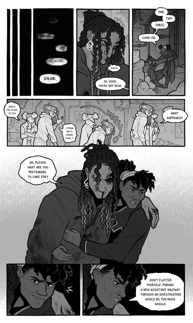 Original comic page (2024).