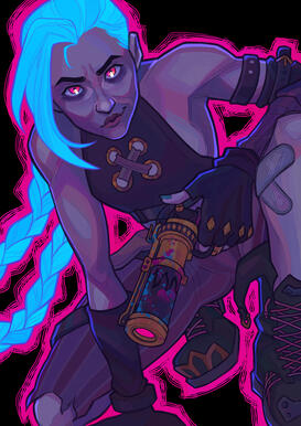 Arcane fanart (2025).