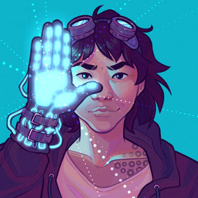 Gearbreakers by Zoe Hana Mikuta fanart - commissioned piece (2024).