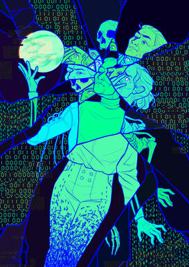 Children of Time by Adrian Tchaikovsky fanart (2024).